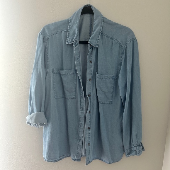 Chambray Button-Up - Picture 2 of 5